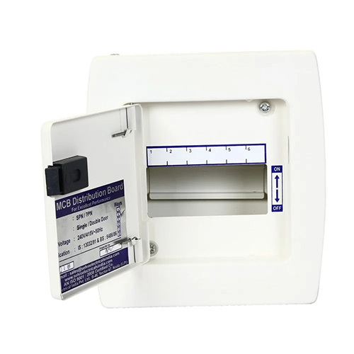Selvo 6 Way SPN Double Distribution Board