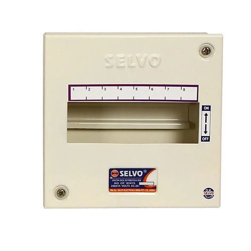 SPN Single Door Distribution Board 8 Way