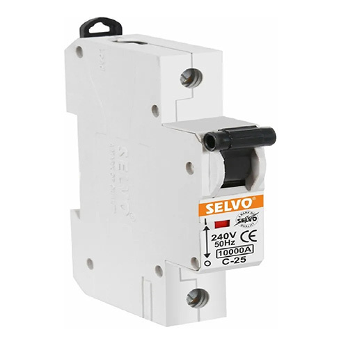 Selvo C-25A Single Pole MCB