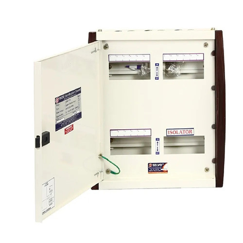 Selvo 6 Way TPN Double Door Distribution Board