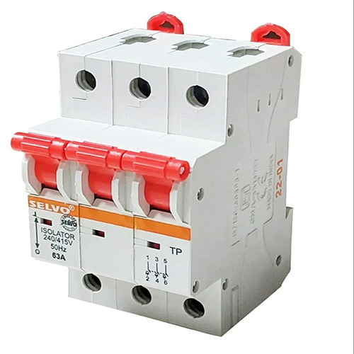 Selvo 63 Amps THREE POLE (TP) ISOLATOR