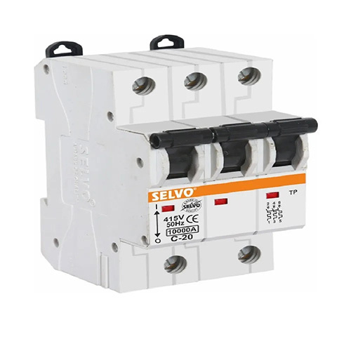Selvo C-20A Three Pole MCB