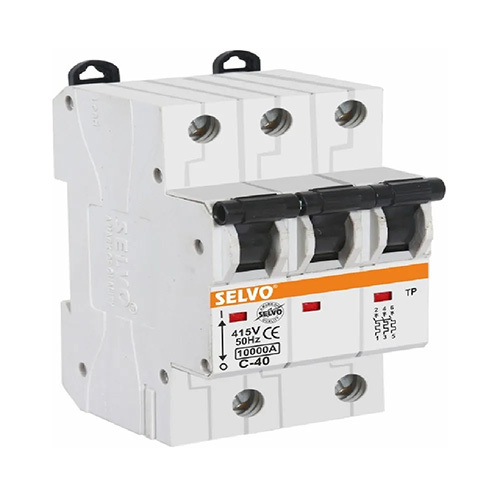 Selvo C-40A Three Pole MCB