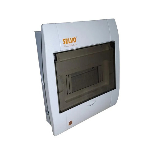 Selvo 8 Way SPN White Line Distribution Board