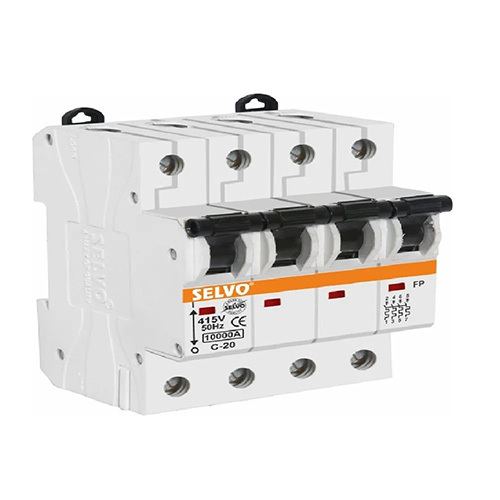 Selvo C-20A Four Pole MCB
