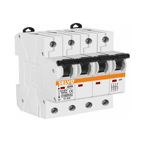 Selvo C-25A Four Pole MCB