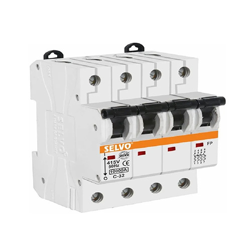 Selvo C-32A Four Pole MCB