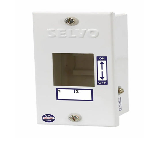 Selvo 2 Pole Mcb Metal Enclosure