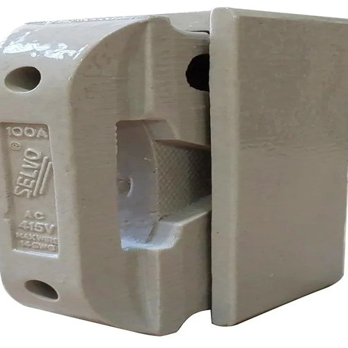 SELVO 100A 415 Volt AC Porcelain Fuse Units (KITKAT Fuse