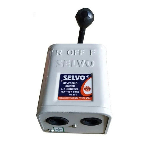 White Selvo 16 Amps 3 Phase Lt Reverse Forward Control Switch