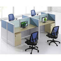 Portable Office Cabins Workstation - Color: White