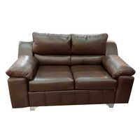 Two Seater Office Sofa - Color: Brown