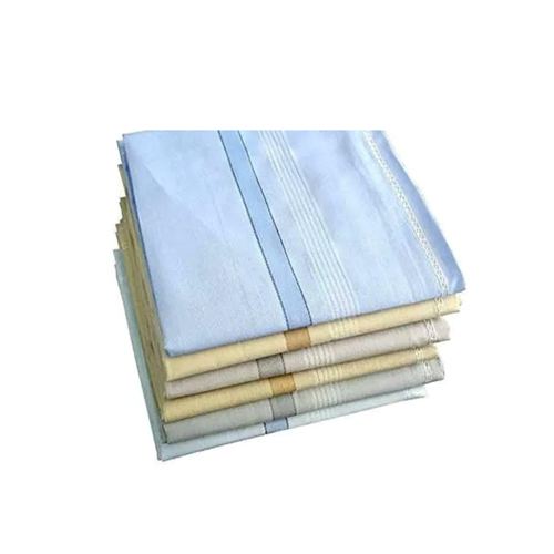 White Cotton Handkerchief - Premium Quality Cotton, Various Sizes Available | Suitable for All Ages, Soft and Durable