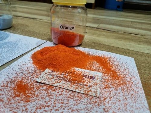 Orange Rotomoulding Granules