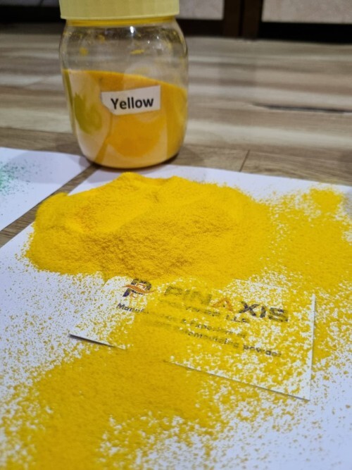 Golden yellow roto molding powders