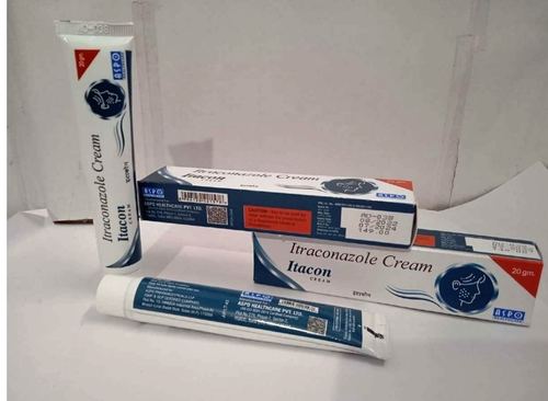 Itraconazole Tube - Aluminum 3cm Diameter x 10cm Length, White Color | Convenient Packaging, Easy Application, Effective Treatment, Reliable Relief, Safe Formula