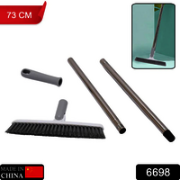 Brush Crevice Floor Scrub Brush Rotatable Brush Head Bathtub Clean Tool Long Handle Grout Scrubber Indoor Kitchen Push Broom