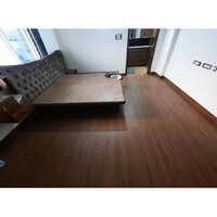 Vinyl Floor Tiles - Teak Wood, 3 Mm Thickness, Brown Color | Non-slip, Wear-resistant, Interior Usage