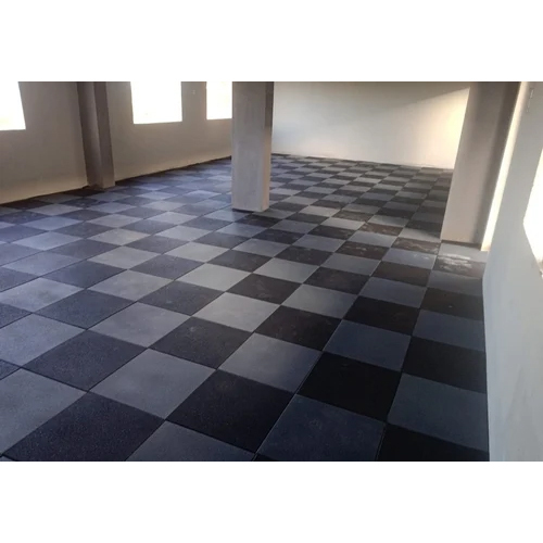 Rubber tiles