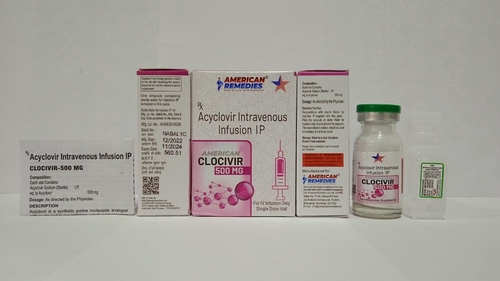 CLOCIVIR ACYCLOVIR 500MG INJ