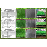 Artificial Grass Carpet - Pp Double Layer, 2m X 25m Roll Size, 25mm Pile Height | Non-slip, Modern Design, Customizable Color And Shape