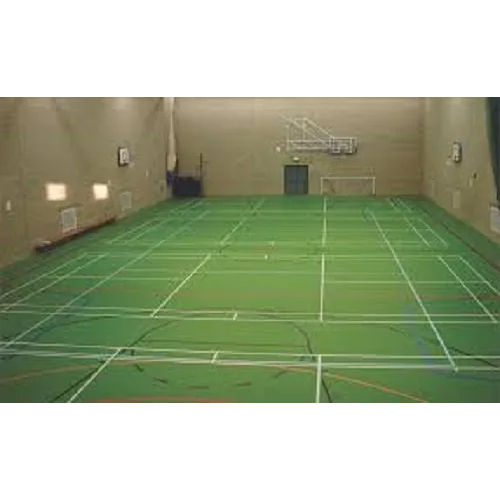 Green Ebaco Sports Floorings