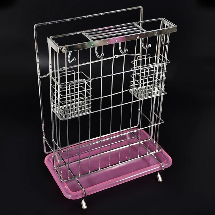 STEEL BASKET RACK