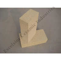 Cream Refractory Rectangular Tiles