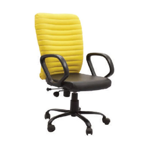 Durable Yellow And Black Executive Chair