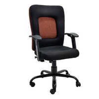 Black And Brown Push Back Executive Chair