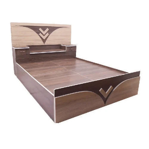 Brown Designer Single Bed