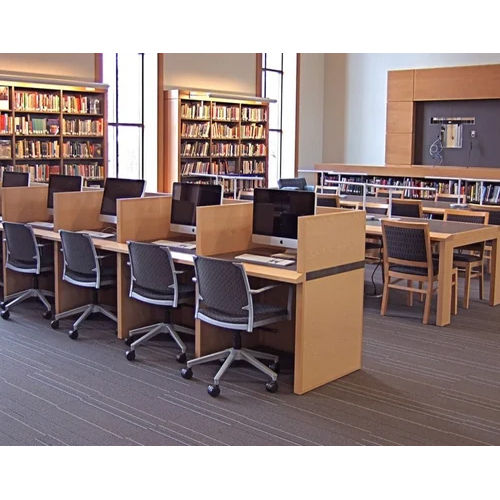 Brown Library Furniture