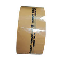 Printed Adhesive Tape - Bopp Material, Double-sided Hot Melt Adhesive | Versatile Bonding Solution For Various Applications