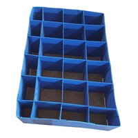 Wood Pulp Plastic Corrugated Partition Board