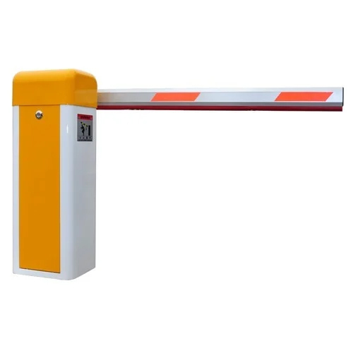 Automatic Boom Barrier - Metal, Different Sizes Available, Yellow and White | High Quality Security Solution