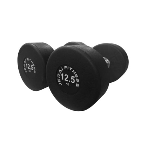 Solid Rubberized Dumbbells