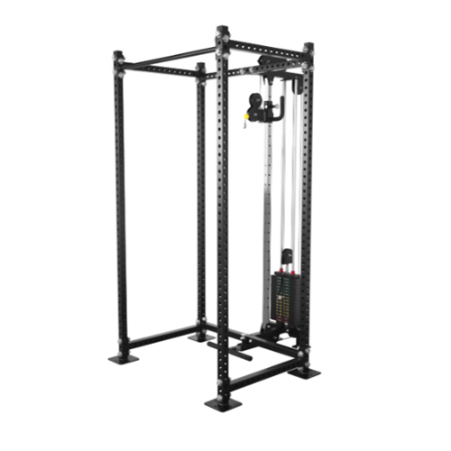 GYM BOX WITH HIGH LOW PULLEY- SELECTORIZED