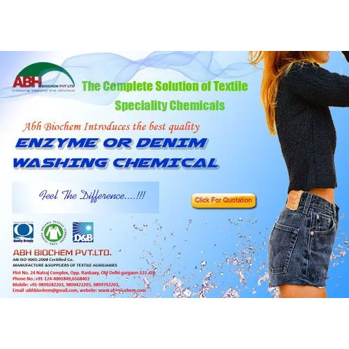 Denim Washing Chemicals Application: Industrial