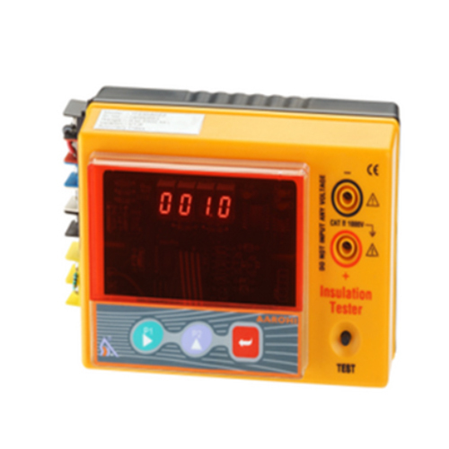 Yellow & Gray Insulation Resistance Tester Megger