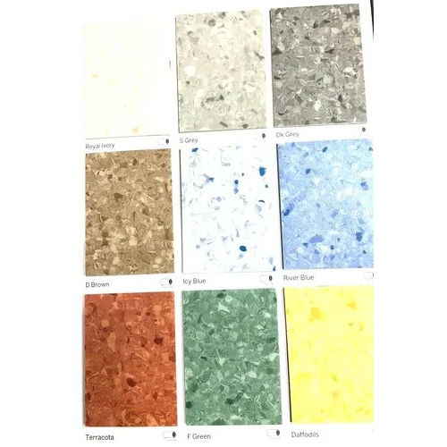 Multicolor Responsive Anti Static Flooring