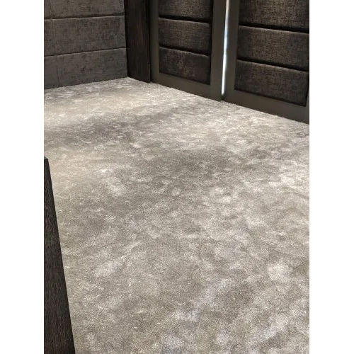 Grey Cut Pile Floor Carpet