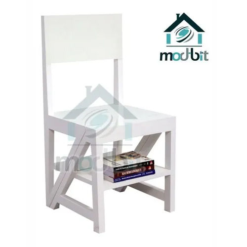 Satin Rejig White Chair Ladder