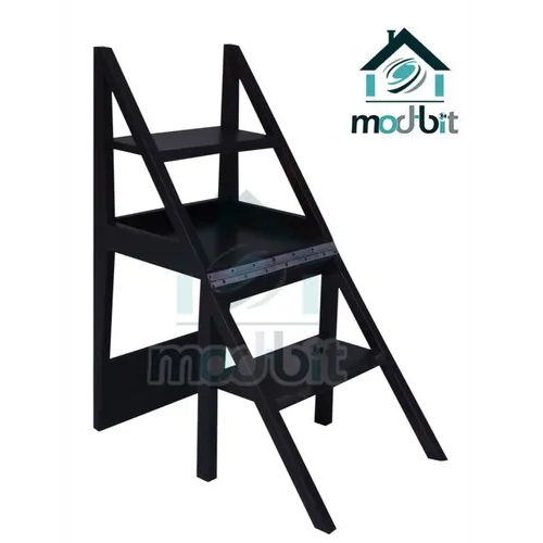 Satin Rejig Walnut Brown Chair Ladder