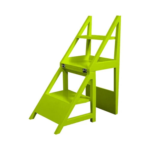 Satin Rejig Green Chair Ladder