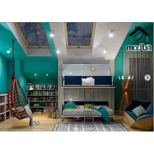Wall Folding Bunk Bed - General Use: Yes