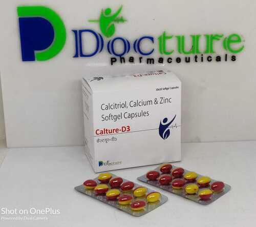 CALCITRIOL CALCIUM CARBONATE ZINC SOFT GEL