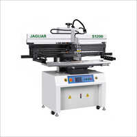 Mild Steel Semi Automatic Stencil Printer