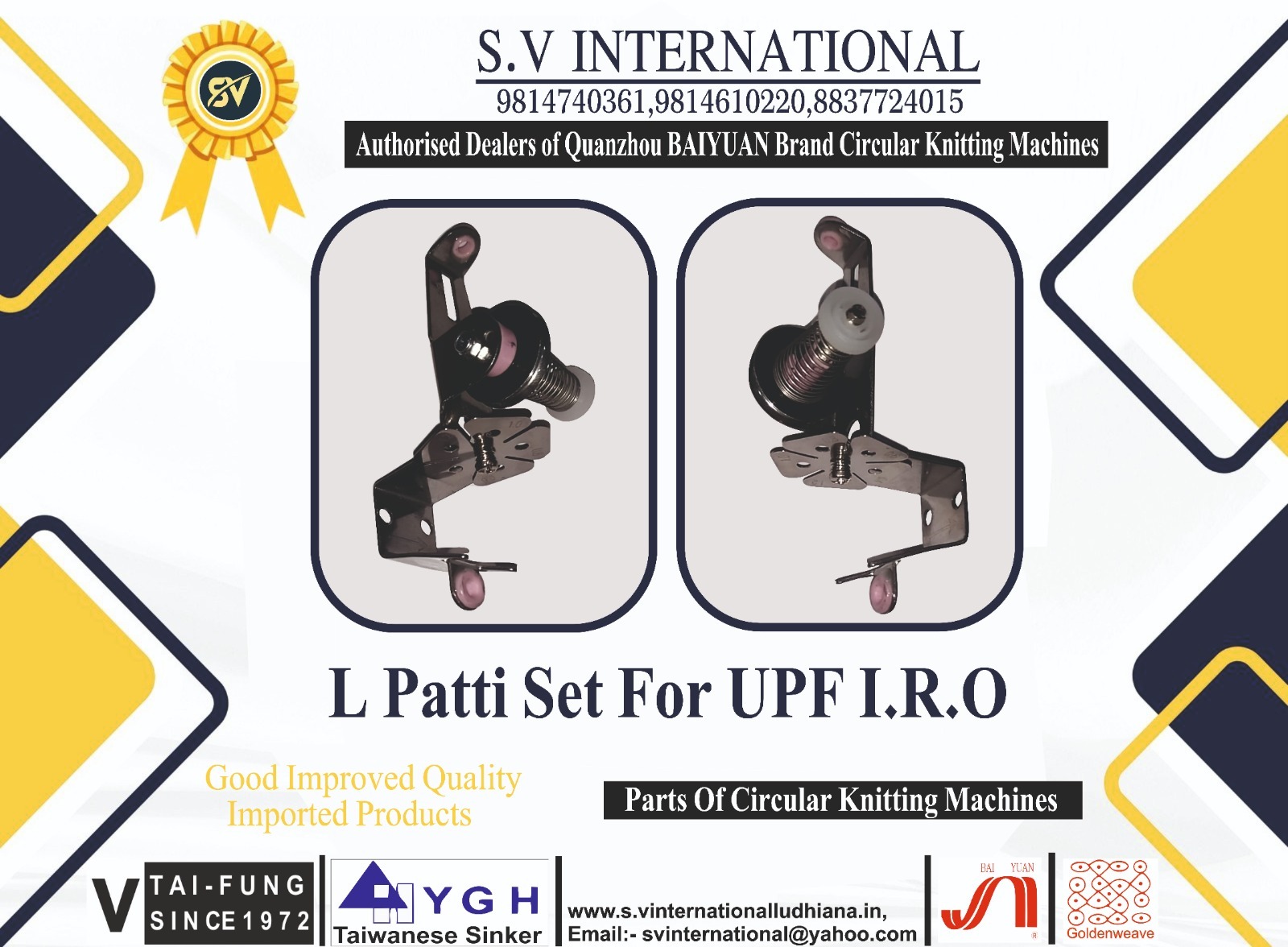 L Patti Set For UPF I.R.O