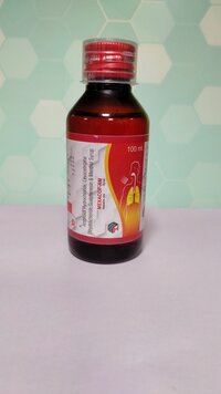 Ambroxol Hydrochloride Levocetrizine Dihydrochloride Guiaphensin And Menthol Syrup