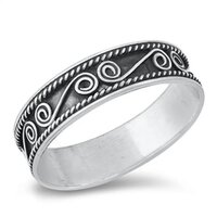 925 Sterling Silver Handmade Silver Bali Rings Solid Silver Bali Rings